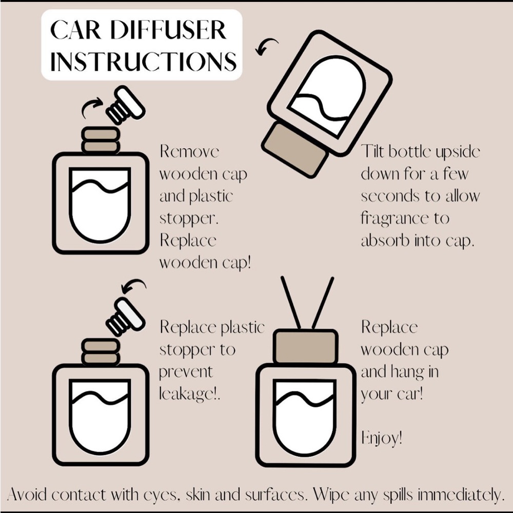 Car Air Diffuser 🤍 - Picture 2 of 2
